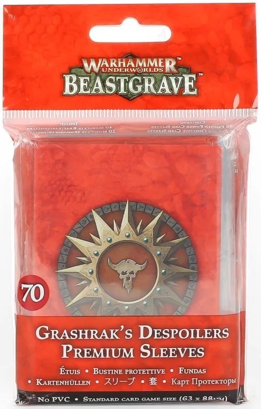 Beastgrave - Premium Sleeves: Grashark's Despoilers (70)