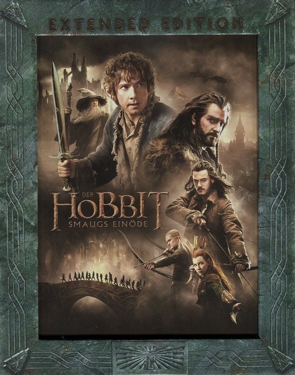 Der Hobbit 2: Smaugs Einöde (Extended Edition, 3 Disc) (Blu-ray - gebraucht: sehr gut)