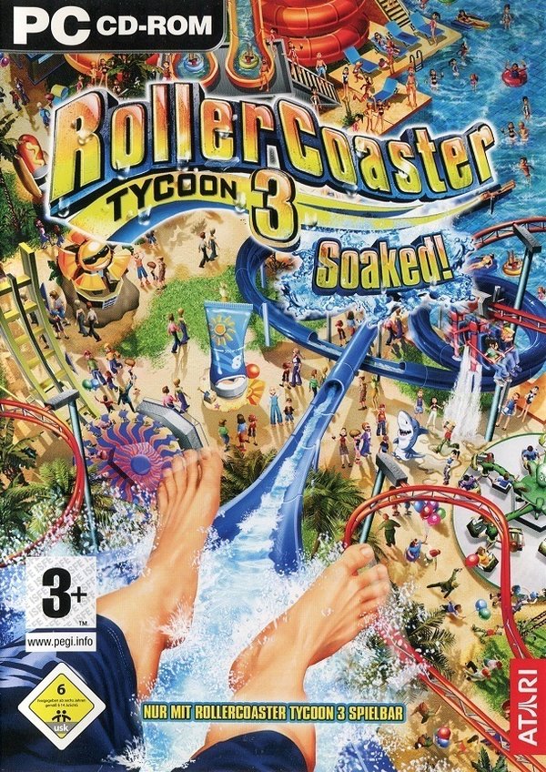 Roller Coaster Tycoon 3: Soaked! (Add-On) (PC - gebraucht: sehr gut)