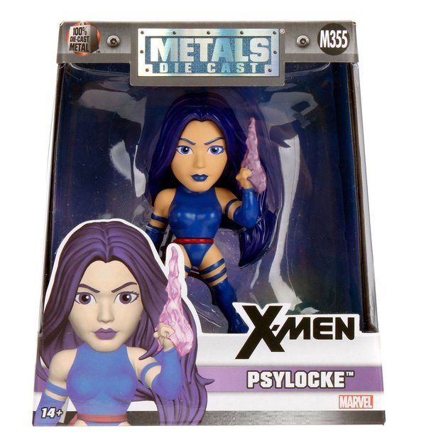 X-Men Psylocke (DieCast Metals M138) ca. 10 cm