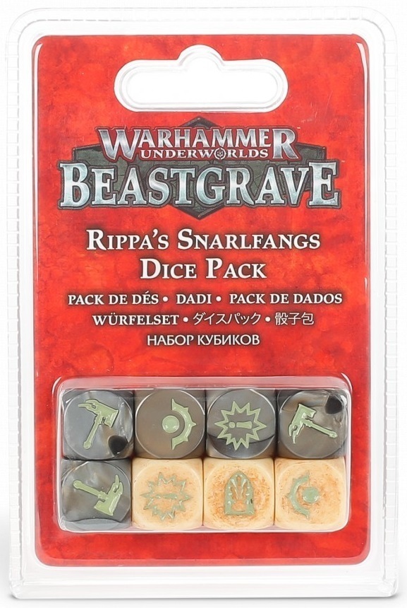 Beastgrave: Rippa's Snarlfangs Dice Pack