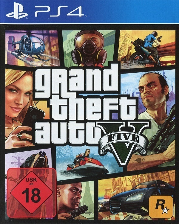 Grand Theft Auto 5 (PS4 - gebraucht: gut)