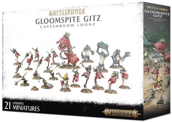 Battleforce: Gloomspite Gitz - Caveshroom Loonz