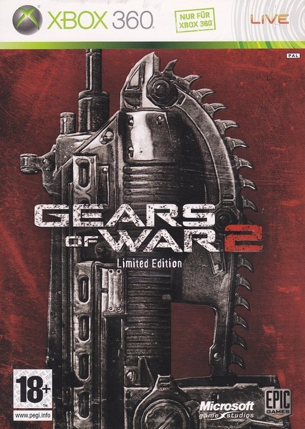 Gears of War 2 (Limited Edition, PEGI, deutsch spielbar) (XB360 - gebraucht: gut)