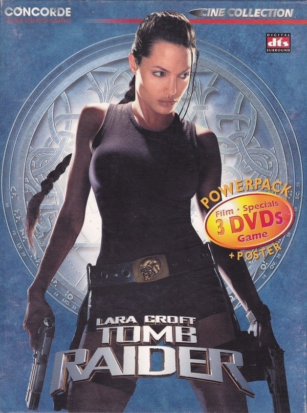 Tomb Raider (Powerpack, 3 DVDs) Digipack (DVD - gebraucht gut)
