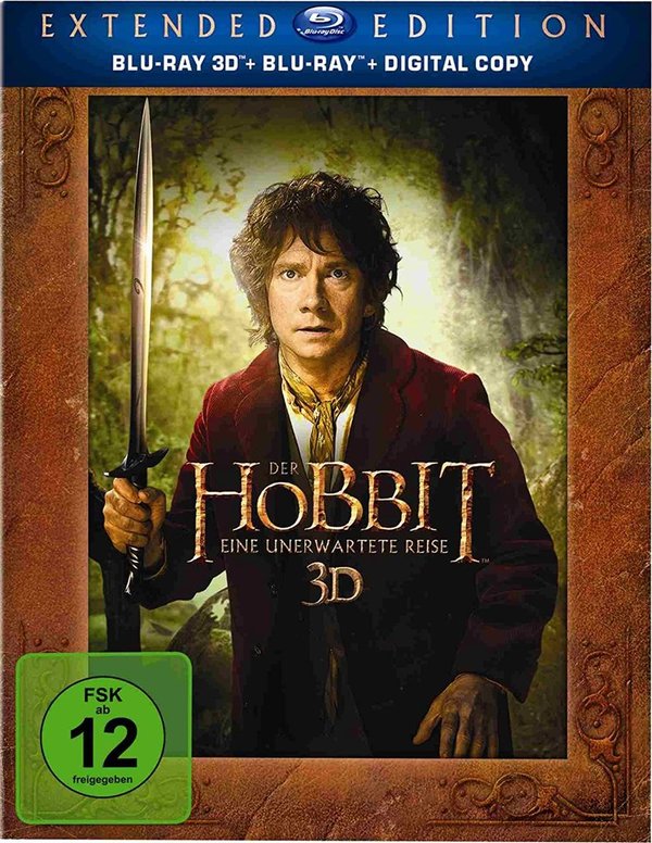 Der Hobbit 1: Eine unerwartete Reise (Extended Edition) 3D (Blu-ray)