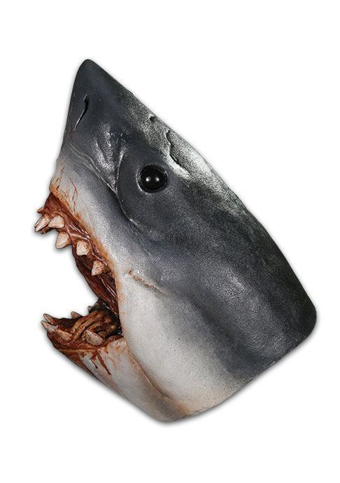 Der weiße Hai Latex-Maske: Bruce the Shark