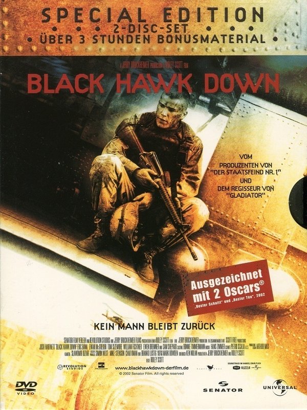 Black Hawk Down (Special Edition, Digipack) (DVD - gebraucht: sehr gut)