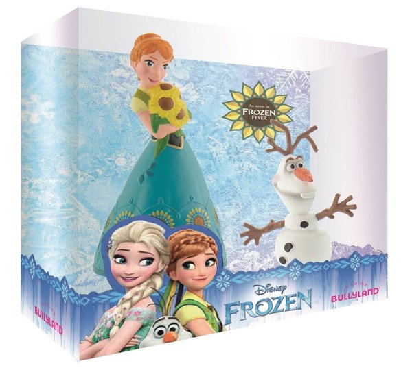 Die Eiskönigin - Party-Fieber Geschenkbox mit 2 Figuren Anna & Olaf