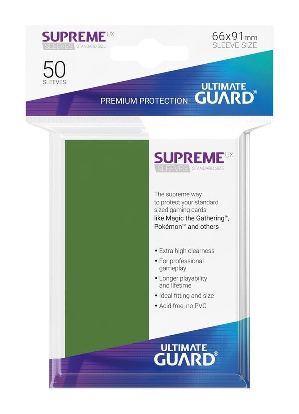 Supreme UX Sleeves Standardgröße: Grün (50)