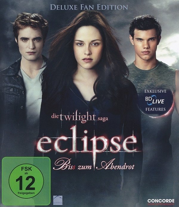 Twilight 3: Eclipse - Biss zum Abendrot (Deluxe Fan Edition) (Blu-ray - gebraucht: sehr gut)