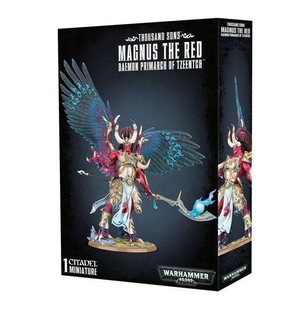 Thousand Sons: Magnus the Red Deamon Primarch of Tzeentch