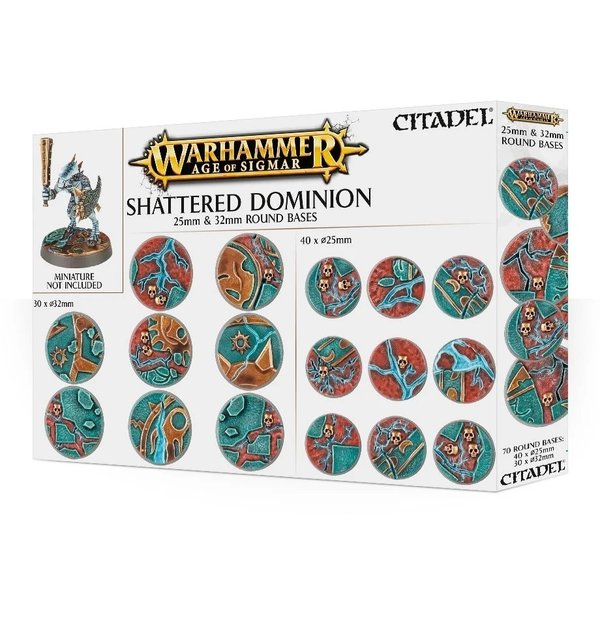 Shattered Dominion: Round Bases (25 mm & 32 mm)