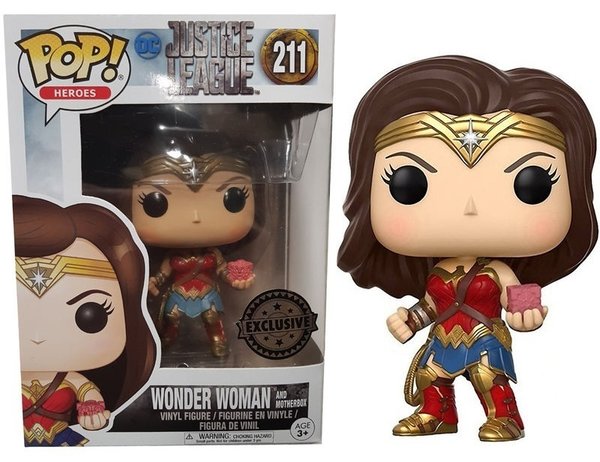 Wonder Woman and Motherbox (Pop! Heroes #211: Justice League)
