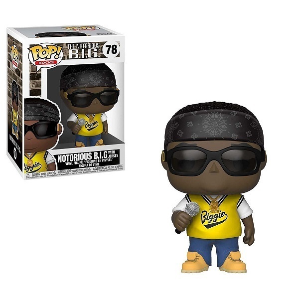 Notorious B.I.G with Jersey (Pop! Rocks #78: The Notorious B.I.G)