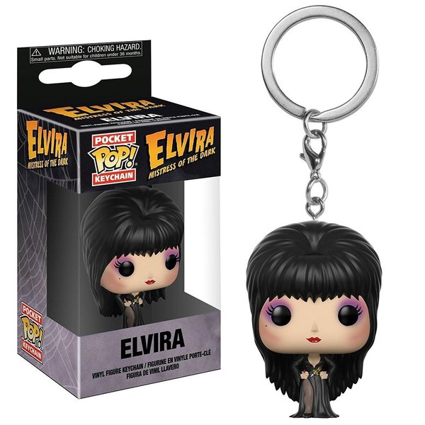 Elvira  (Pop! Pocket Keychain: Elvira - Mistress of the Dark)
