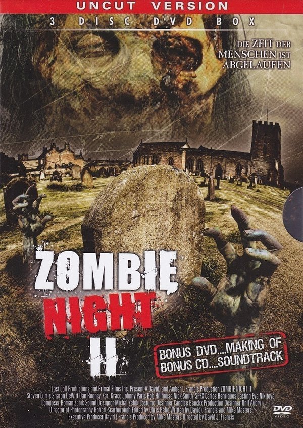 Zombie Night 2 (Uncut Version, 3 Disc DVD Box) (DVD)