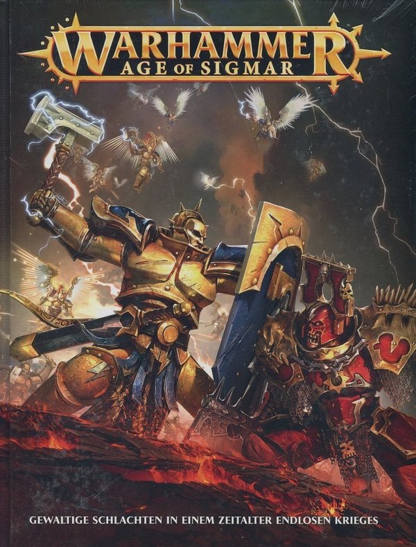 Warhammer: Age of Sigmar Regelbuch 1st Edition (Hardcover)