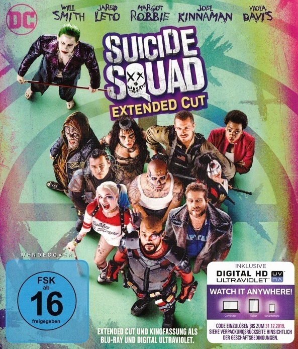 Suicide Squad (Extended Cut) (Blu-ray - gebraucht: sehr gut)