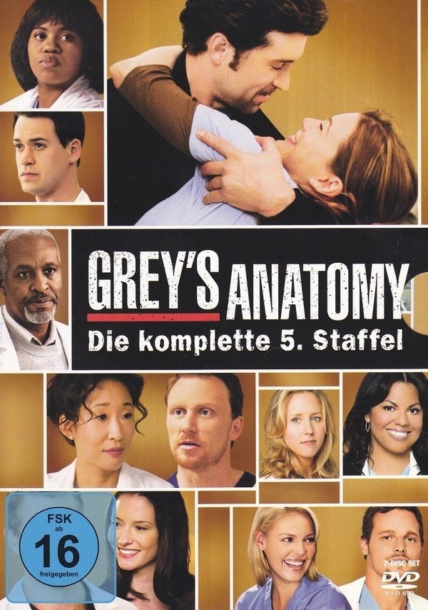 Grey's Anatomy - Staffel 5 (DVD - gebraucht: gut)