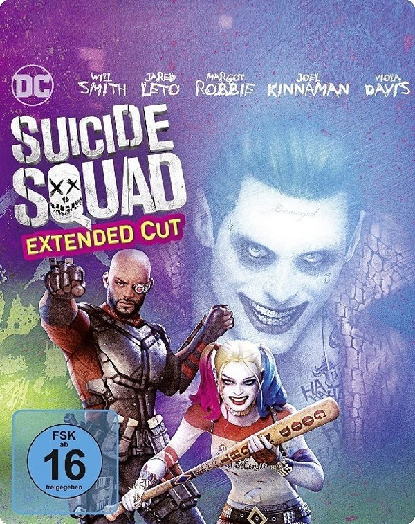 Suicide Squad (limitiertes 2-Disc-Steelbook-Edition) (Blu-ray)