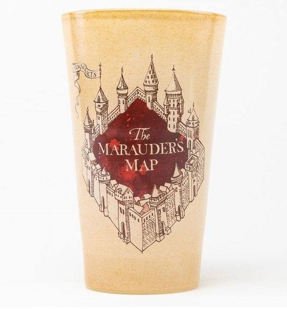 Harry Potter Premium Glas "Marauders Map"