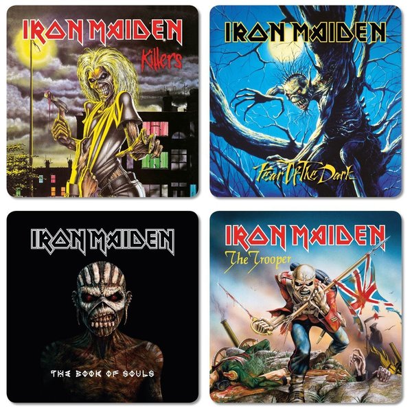 Iron Maiden Untersetzer Pack