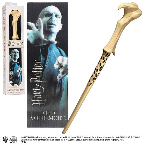 Harry Potter PVC Zauberstab-Replik: Lord Voldemort 30 cm