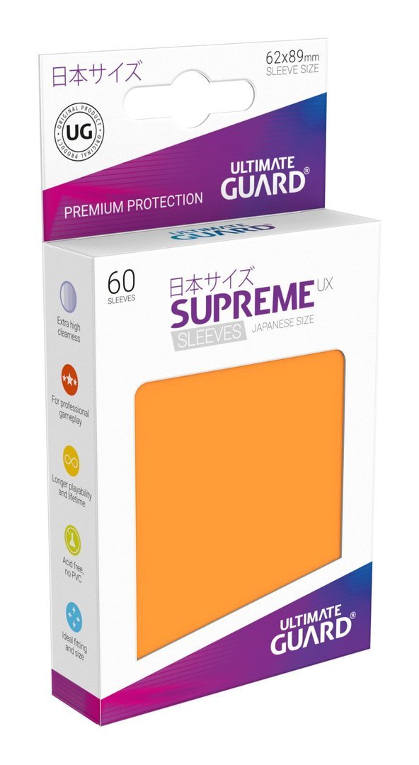 Supreme UX Sleeves Japanische Größe: Orange (60)