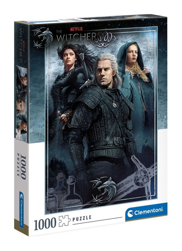 The Witcher Puzzle: Ciri, Yennefer & Geralt (1000 Teile)