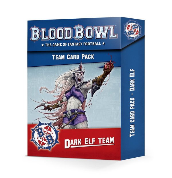 Blood Bowl Dark Elf Team Card Pack (englisch)