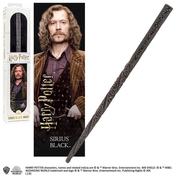 Harry Potter PVC Zauberstab-Replik: Sirius Black 30 cm