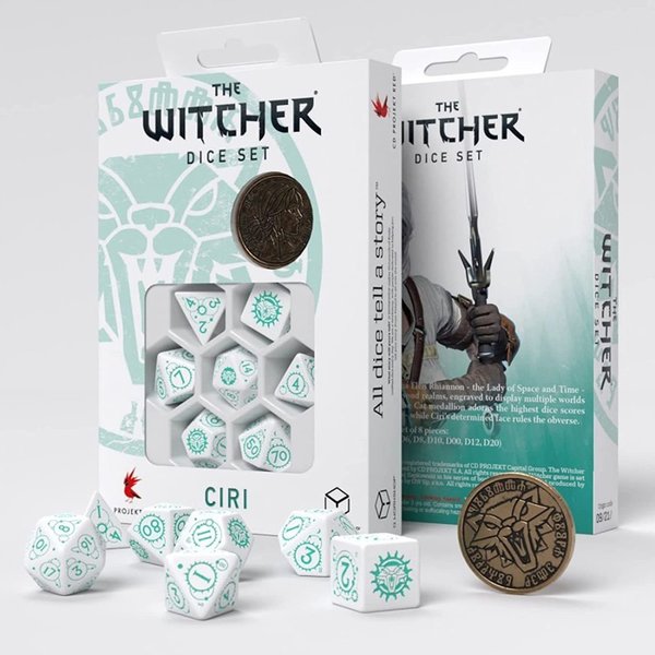 The Witcher Dice Set Ciri - The Law of Surprise