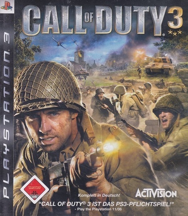 Call of Duty 3 (PS3 - gebraucht: sehr gut)