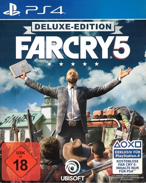 Far Cry 5 (Deluxe-Edition) (PS4 - gebraucht: sehr gut)