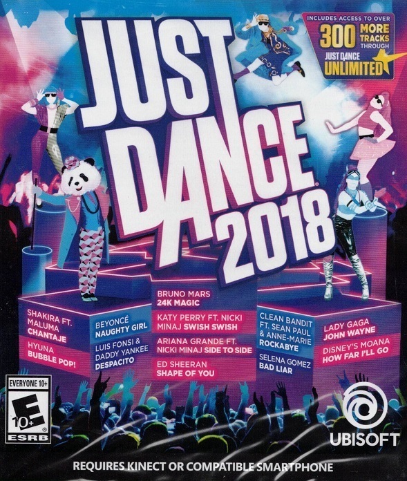 Just Dance 2018 (benötigt Kinect oder kompatibles Smartphone) (US) (XBone)