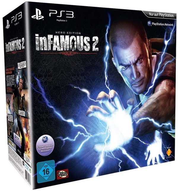 inFamous 2 (Hero Edition) (PS3 - gebraucht: gut)