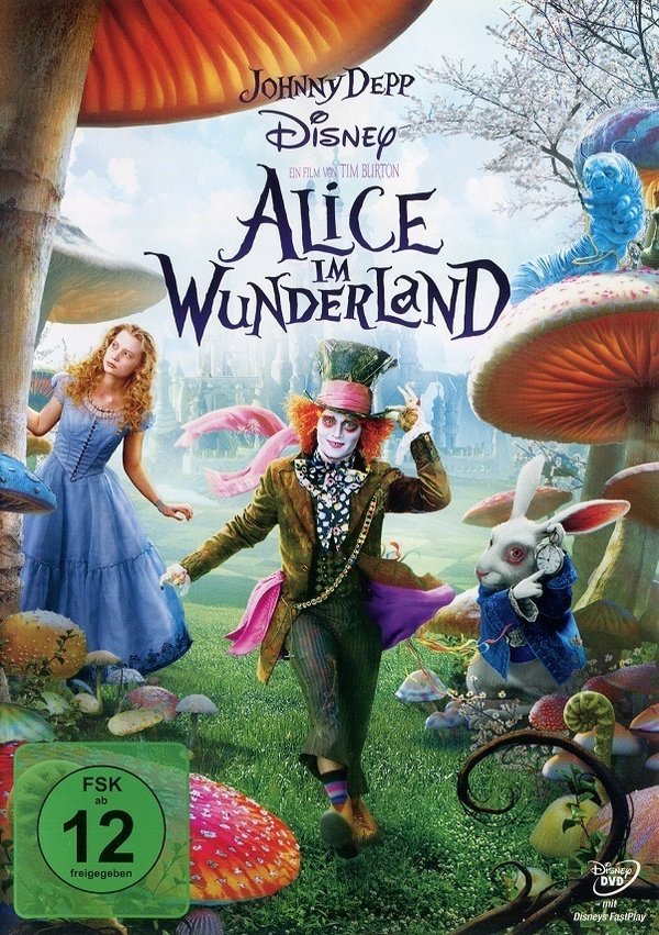 Alice im Wunderland (DVD - gebraucht: sehr gut)