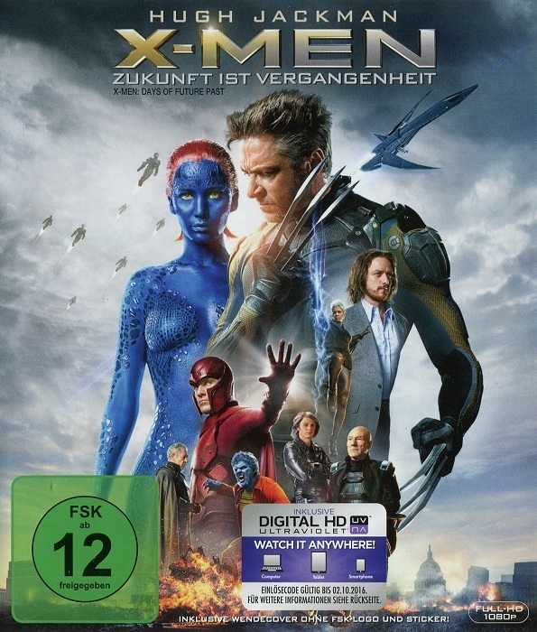 X-Men: Zukunft ist Vergangenheit (Blu-ray - gebraucht: sehr gut)