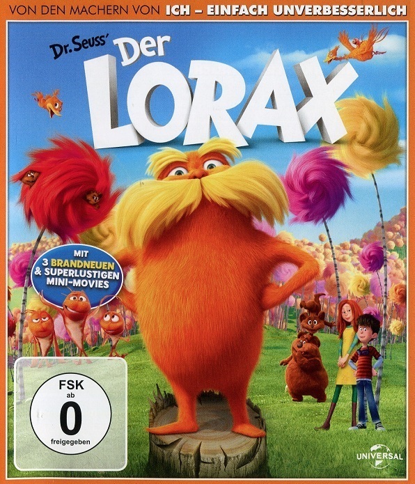 Der Lorax (Blu-ray - gebraucht: sehr gut)