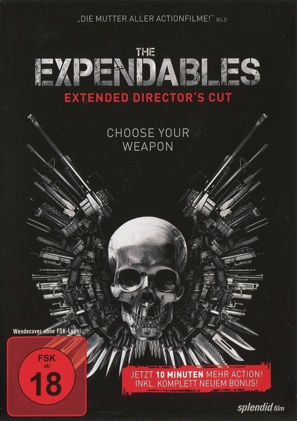 The Expendables 1 (Extended Director's Cut) (DVD - gebraucht: sehr gut)