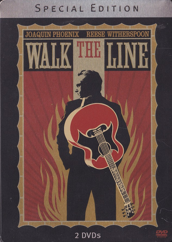 Walk the Line (Special Edition, 2 DVDs, Steelbook) (DVD)