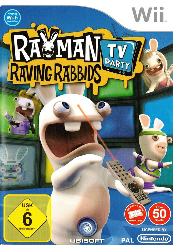 Rayman Raving Rabbids: TV Party (Wii - gebraucht: gut)