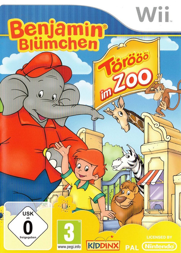 Benjamin Blümchen: Törööö! im Zoo (Wii - gebraucht: gut/sehr gut)