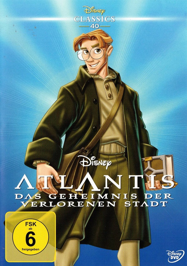 Atlantis - Das Geheimnis der verlorenen Stadt  (Disney Classics 40) (DVD - gebraucht: gut/sehr gut)