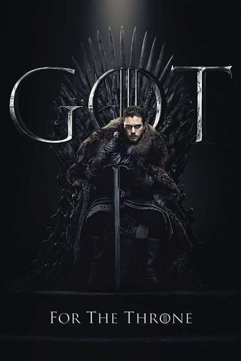 Game of Thrones Poster: Jon for the Throne