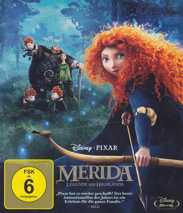 Merida - Legende der Highlands (Blu-ray - gebraucht: sehr gut)