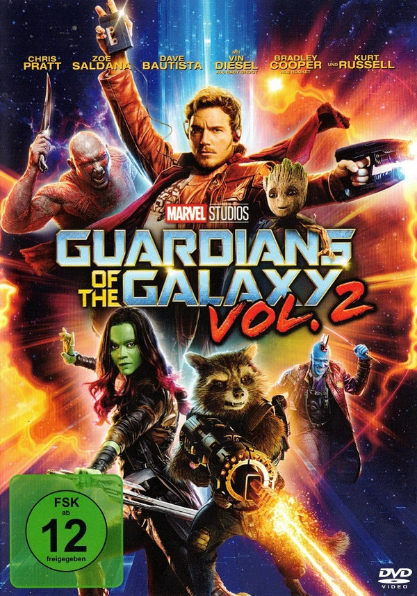 Guardians of the Galaxy Vol. 2 (DVD - gebraucht: sehr gut)