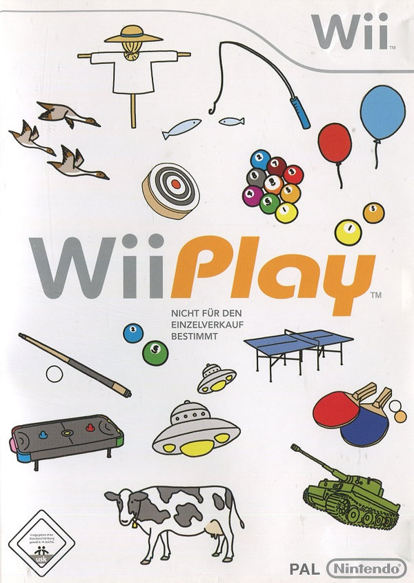 Wii Play (Wii - gebraucht: gut)