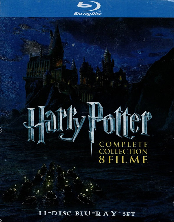 Harry Potter Complete Collection 8 Filme (Blu-ray - gebraucht: gut/sehr gut)